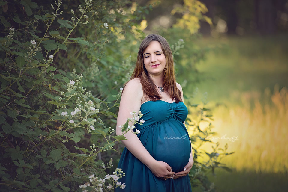 Babybauch Fotoshooting Melanie 01