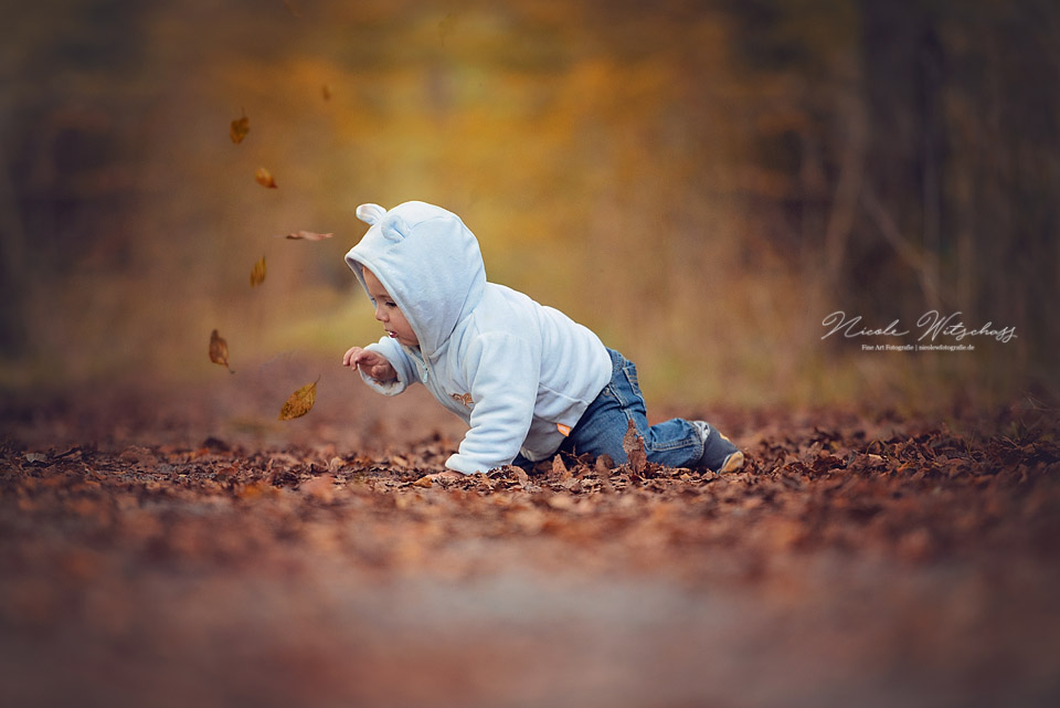 herbstliches-Babyshooting-in-der-natur